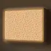 Giraf - Oranje - Patroon Light Box met batterij (Wandlamp) middel 907 -z3d_website