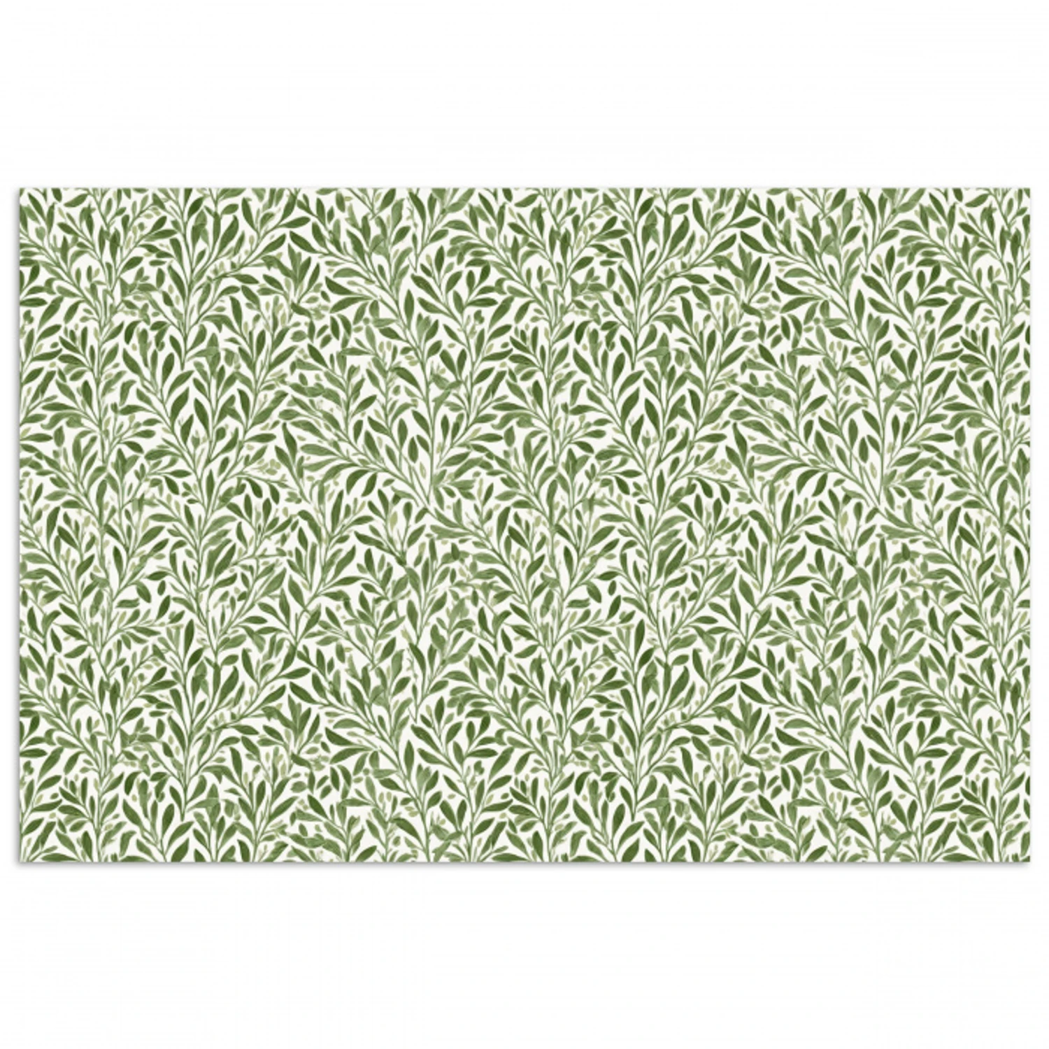 Botanisch - Takken - Groen poster papier klein 62 -3d