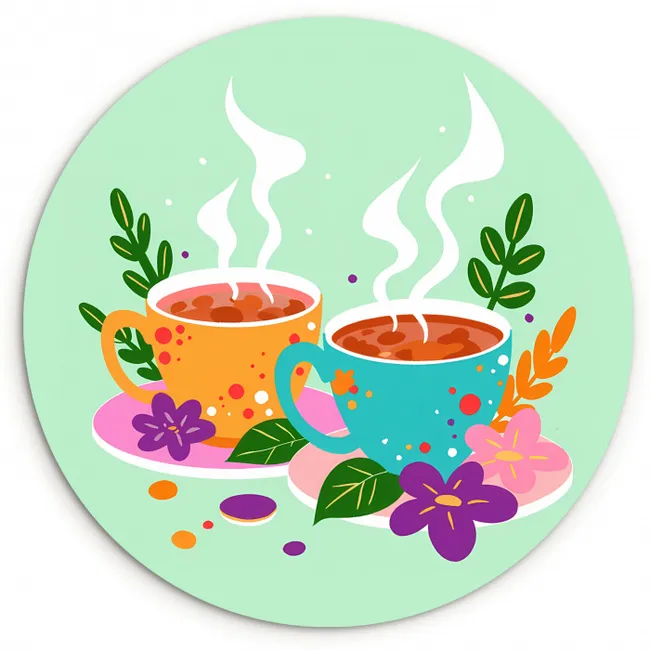 morning-tea-3-2 KitchenYeah - Keuken - Wandcirkel Forex klein -3d