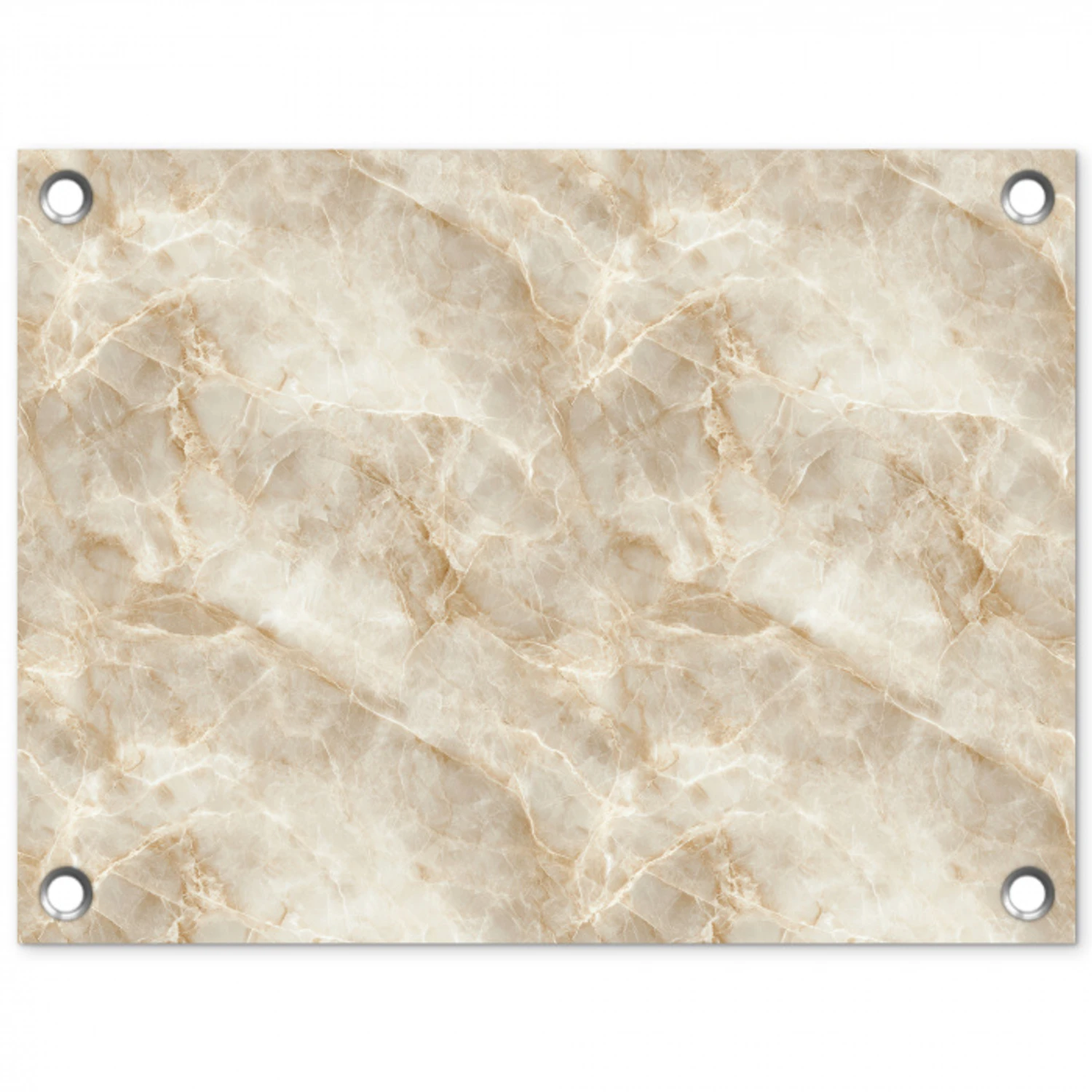 Lichtbeige - Onyx - Subtiel tuinposter los doek klein 239 -3d