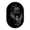 Willem van Oranje - Adriaen Thomasz - Smartphone Wandcirkel Ovaal Forex klein -3d