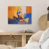 Vos - Oranje - Vormen - Abstract PET vilt klein -sfeer3