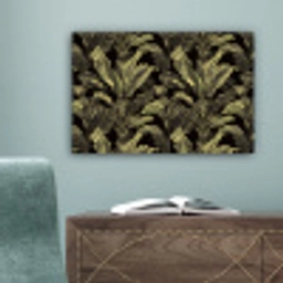 Botanisch - Bladeren - Groen canvas 2cm klein 34 -sfeer4