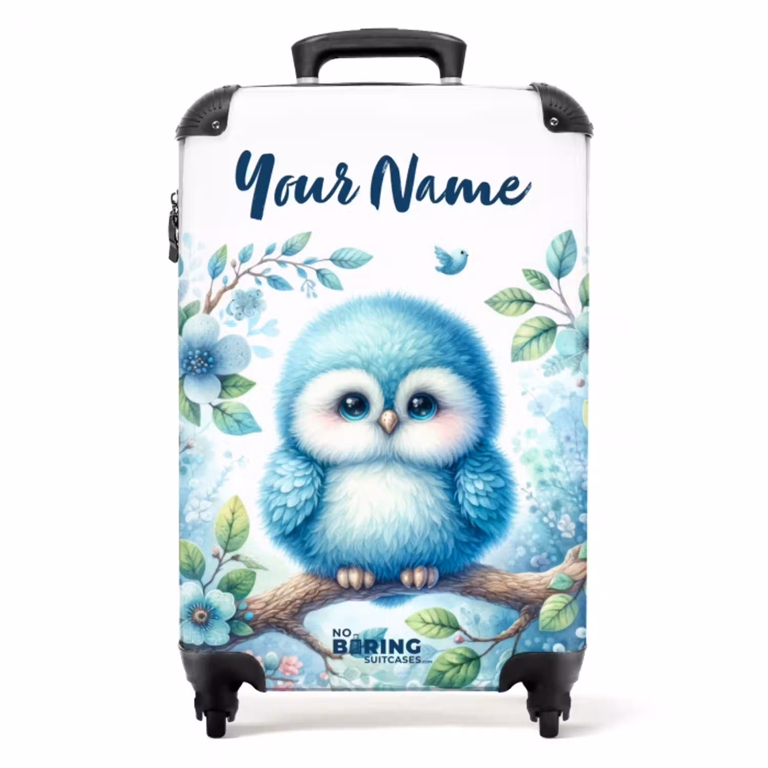 Boudewijn Blauwvacht NBS - Handbagage koffer - Kinderen Unisex middel -productfoto_recht