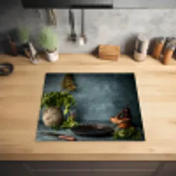 Stilte voor het Koken Inductie beschermer vinyl 3mm middel -sfeer5