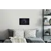 Portret - Paard - Donker Muursticker klein -slaapkamer