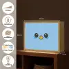 Vogel - Blauw - Eenvoudig Light Box met batterij (Wandlamp kind) middel -USP_websiteoverzichtNL