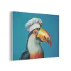 Toekan - Papegaai - Vogel - Koksmuts PET vilt klein -3d