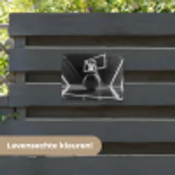 Basketbal - Basketbalveld - Lichtlijnen tuinposter los doek klein -sfeer3