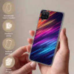 Snelheid - Kosmos - Kleurrijk Telefoonhoesje Samsung Galaxy A12 klein -sfeer3_NL