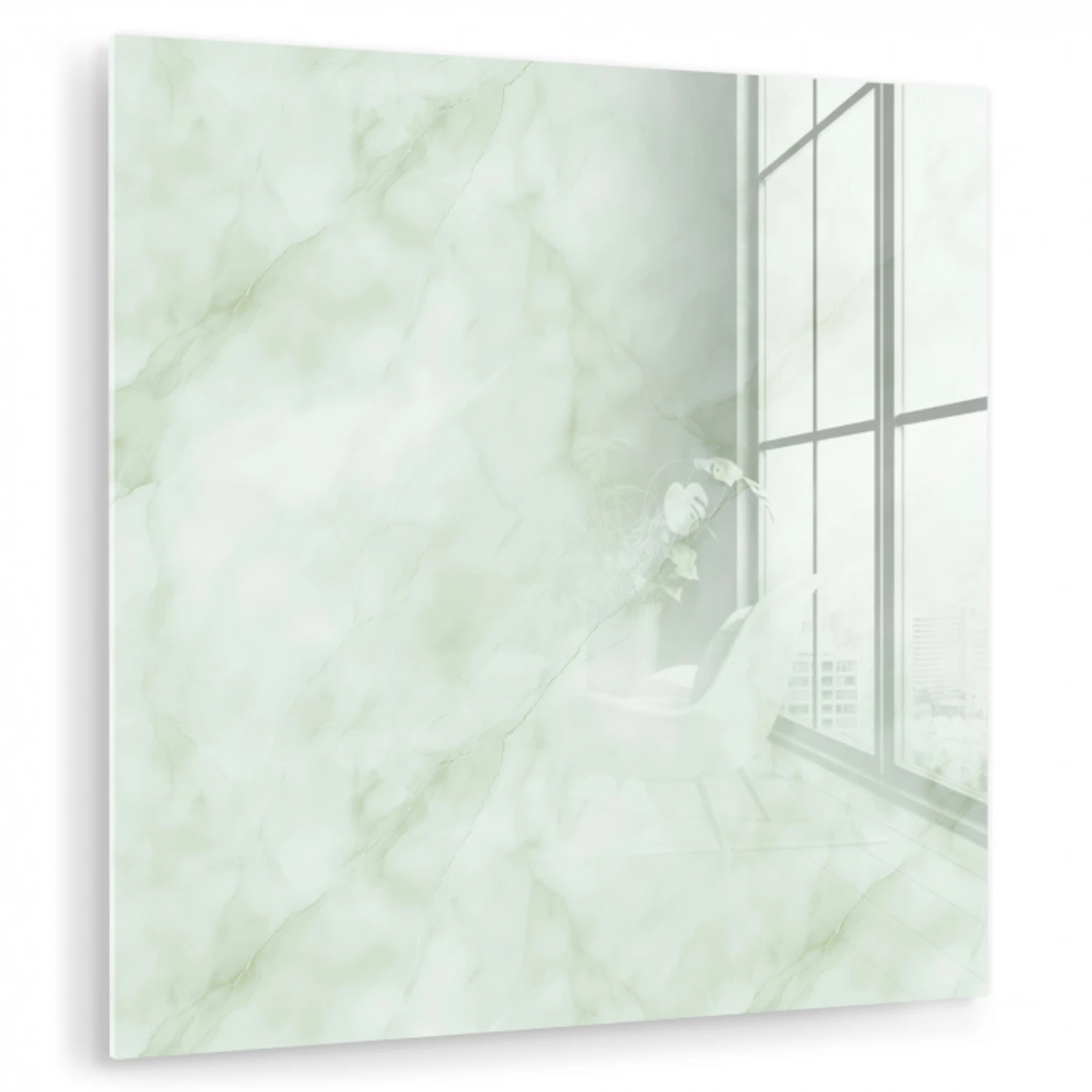 Groen - Marmer - Vloeiende aders plexiglas 5mm klein 11 -zzzproduct_nieuw