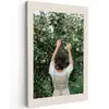 Boom - Appels - Plukken - Natuur Tuinposter op houten frame 2 cm dik klein -3d