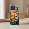 Bloemen explosie - Heldere kleuren - Vrolijk Telefoonhoesje iPhone 17 Pro klein -sfeer2