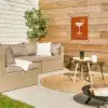 Cocktail - Oranje - Zomer - Quote tuinposter los doek klein -sfeer4