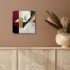 Modern - Abstract - Geometrisch - Rood - Industrieel plexiglas 5mm klein -sfeer5