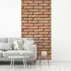 Bakstenen - Rechthoekig - Rood - Muur fotobehang vinyl groot 64 -woonkamer