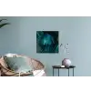 Inductie beschermer - Inductie afdekplaat - Tropical - Jungle - Bladeren - Groen Muursticker klein -plant