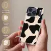 Vlekkenpatroon - Koe - Beige Telefoonhoesje iPhone 17 Pro klein -sfeer3_NL