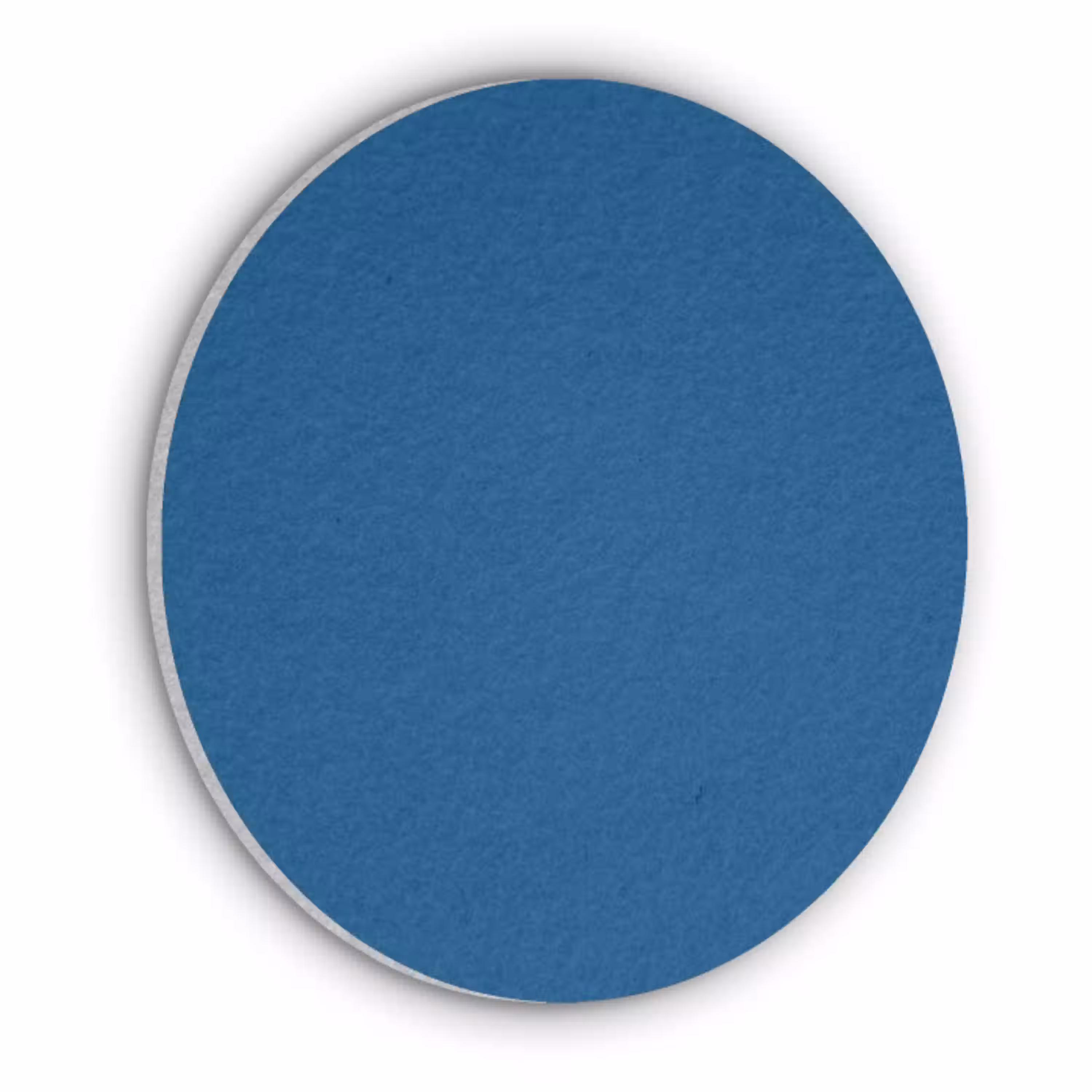 Free - Groove - Blauw Akoestische PET Vilt - Rond klein 838 -3d