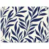 Bladeren - Klimop - Donkerblauw tuinposter los doek klein -3d