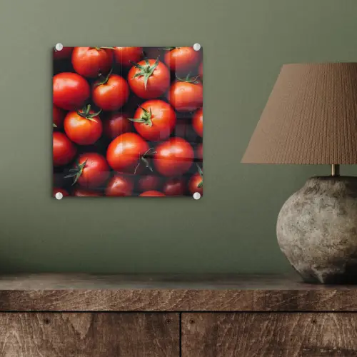 Groente - Rood - Tomaten plexiglas 5mm klein -sfeer3