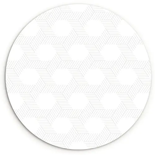 Grafisch - Patroon - Modern Wandcirkel plexiglas klein 852 -3d
