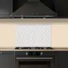 Grafisch - Patroon - Modern -  Opvallend keuken achterwand spatscherm klein 900 -sfeer1