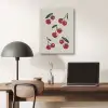 Kersen - Blaadjes - Rood PET vilt klein -sfeer5