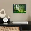 Natuur - Bomen - Bos - Groen - Zon - Gras - Planten poster papier klein -sfeer1