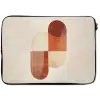 Bogen - Beige - Vormen laptophoes neopreen klein -zkaufland3dotto