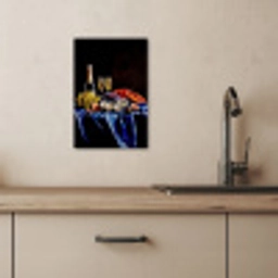 Champagne - Luxe - Oesters KitchenYeah - Keuken - Canvas klein -sfeer2