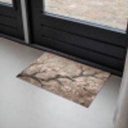 Bloesem - Takken - Schilderij - Beige - Serene Deurmat klein -sfeer2