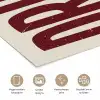 Rood - Vintage - Decoratie - Japandi poster papier klein -closeup_NL