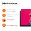 Haan - Kleurrijk - Kimono - Roze Inductie beschermer vinyl 3mm klein -zzzzzzz-td-ups