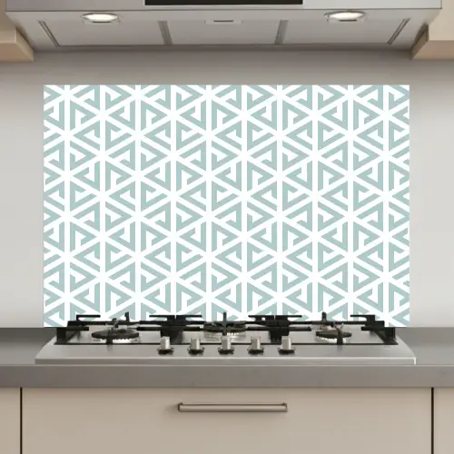 Design - Geometrie - Patroon - Driehoek keuken achterwand spatscherm klein 900 -3d_website