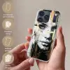 Portret - Vrouw - Penseelstreken - Goud Telefoonhoesje iPhone 17 Pro klein -sfeer3_NL
