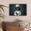 Hond - Garde - Kok canvas 2cm klein -sfeer1