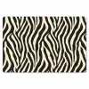 Zebra - Print - Klassiek - Zwart Placemat vinyl groot 368 -zzsfeer1_Kitchenyeah-website