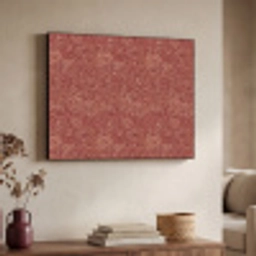 Bloemen - Motief - Rood Textielframe zwart klein 947 -sfeer3