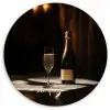 Prosecco - Bubbels - Sfeervol - Drank KitchenYeah - Keuken - Wandcirkel Forex klein -3d