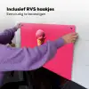 Schepijs - Roze - Hoorntje Inductie beschemer met haakjes klein -ky-ophangen-nl