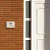 Beige marmer - Modern Naambord Rechthoek middel -sfeer3-rechthoek-S