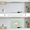 Illustratie - Ijsje - Spikkels - Kers keuken achterwand spatscherm klein -voor_na_NL