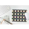 Abstract - Retro - Kleurrijk muismat rubber klein 262 -witbureau