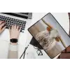 Longhorn - Grasveld - Dier laptophoes neopreen klein -bureau