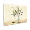 Vaas - Keramiek - Olijftakken Tuinposter op houten frame 2 cm dik klein -3d