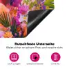 Vrouw - Abstract - Cirkel - Bloemen Inductie beschermer vinyl 3mm middel -zzzzzzz-lf-onderkant