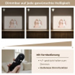 Prinses - Eenhoorn - Pastel Light Box met batterij (Wandlamp kind) middel -USP_dimbaarDE
