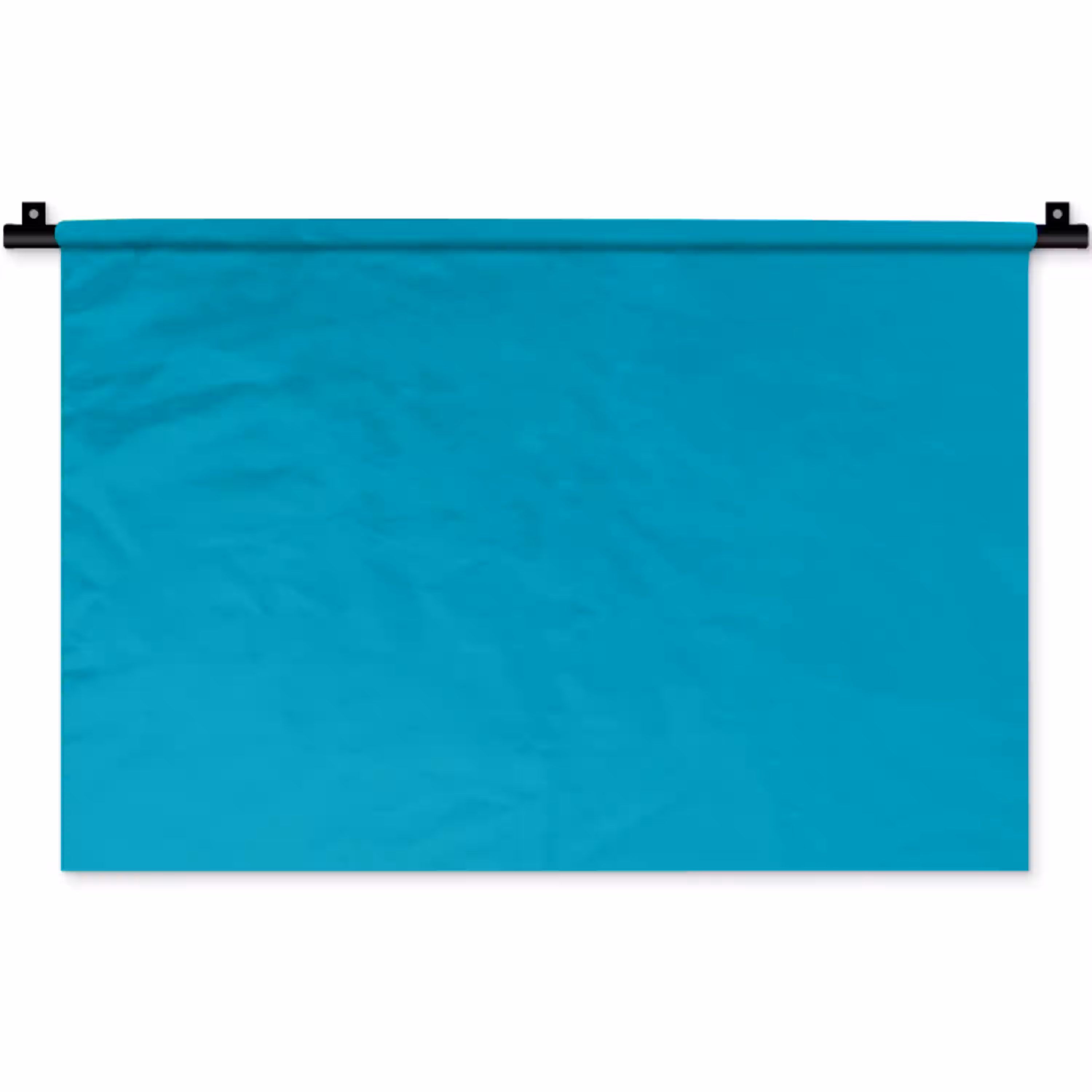 Deep - Turquoise - Turkoois Wandkleed katoen klein 269 -zz3d