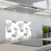 Aap - Oerwoud - Grijs keuken achterwand spatscherm klein 900 -3d_schuin